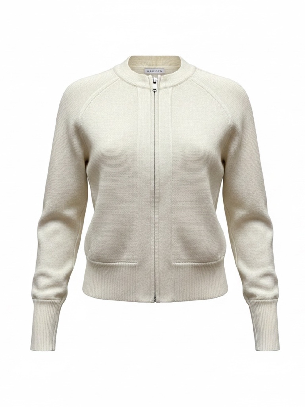 Athleta Sequioa Sweater Cardigan Knit Zip-Front. Magnolia White. Women’s X-Small